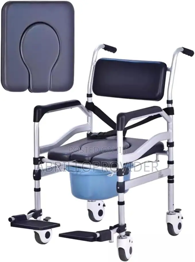 Commode Chair With Armrest Commode Chair Bucket/Toilet Showr