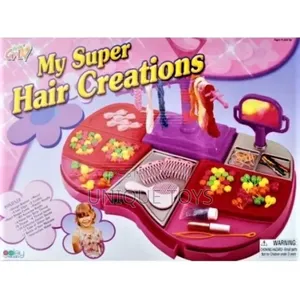 My Super Hair Creations: Girls Hair Salon Mirror Set