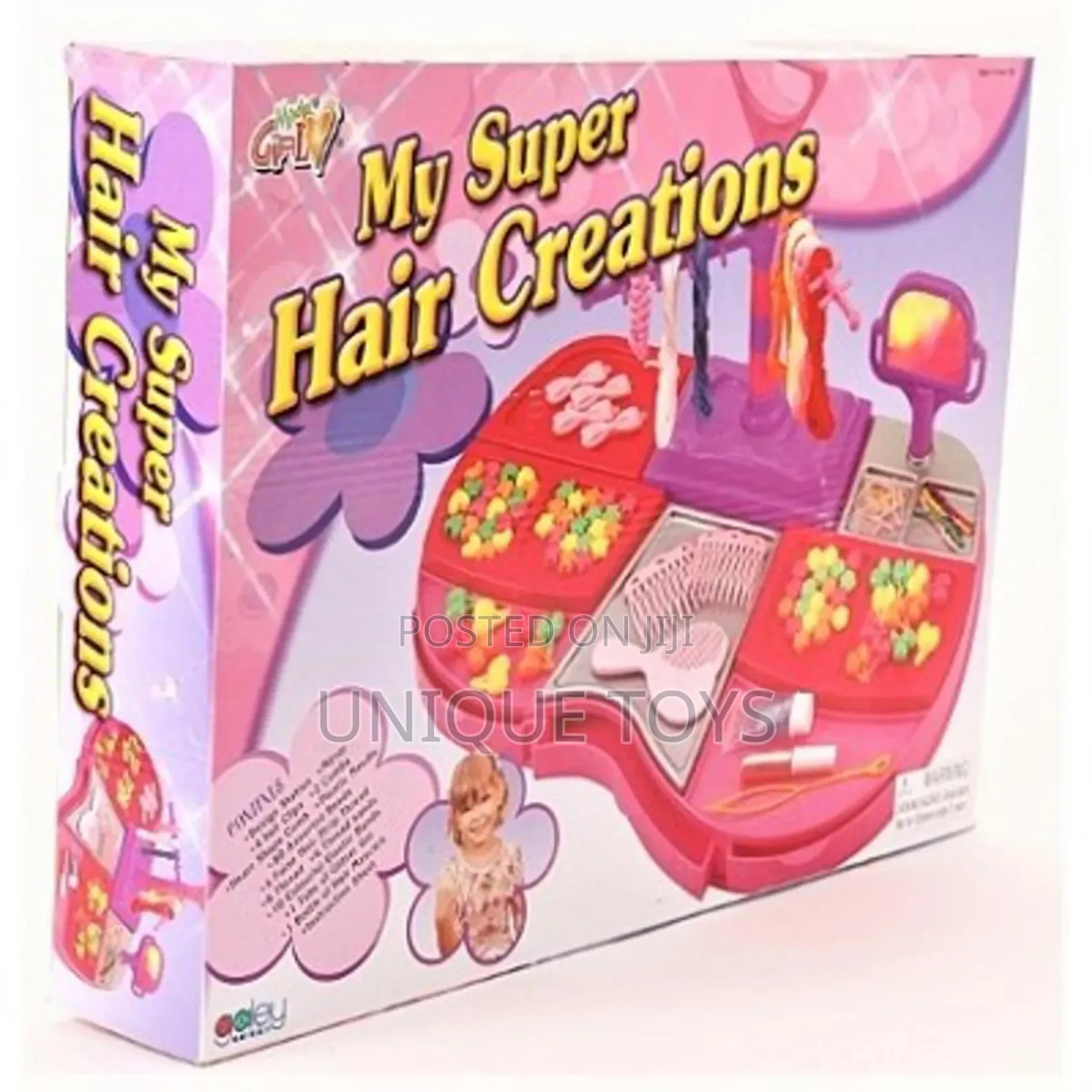 My Super Hair Creations: Girls Hair Salon Mirror Set