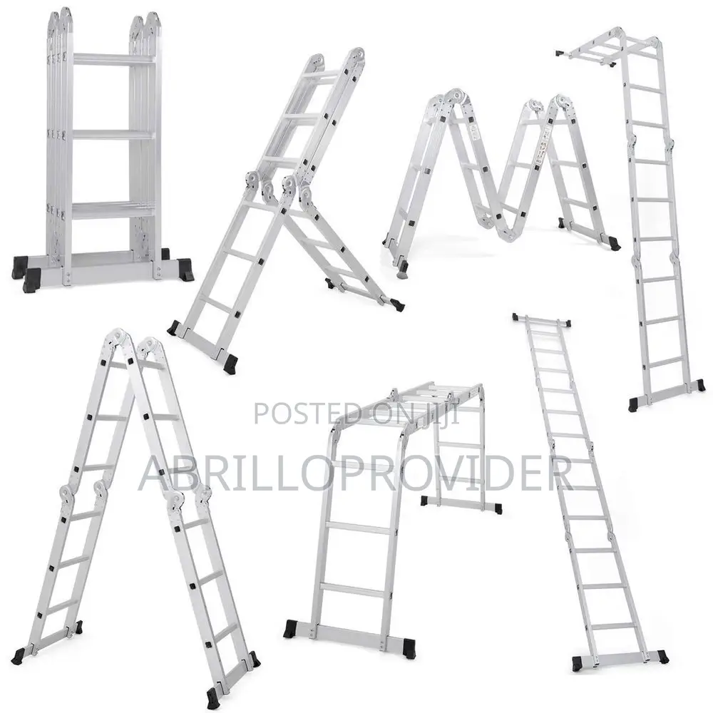 TOPWAY Aluminium Multi-Purpose Combination Ladder