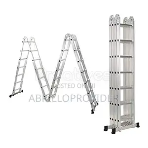 Photo - Multi Purpose 4x9 Step Foldable Aluminum Ladder 9.8m\Ladders