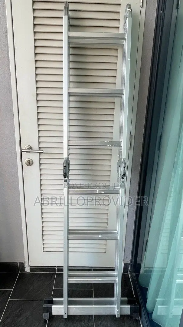 16 Step 4.7meter Foldable Ladder Aluminium Ladder Multipurpo