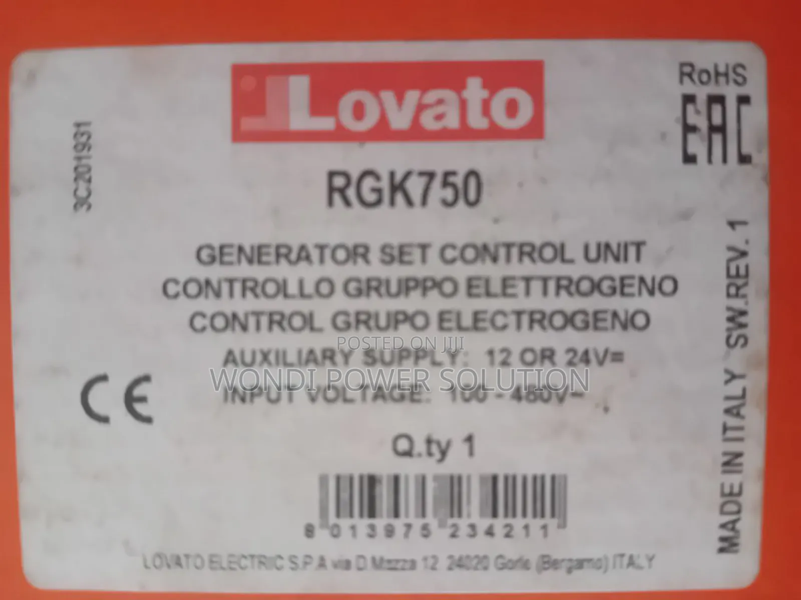 Lovato Rkg750