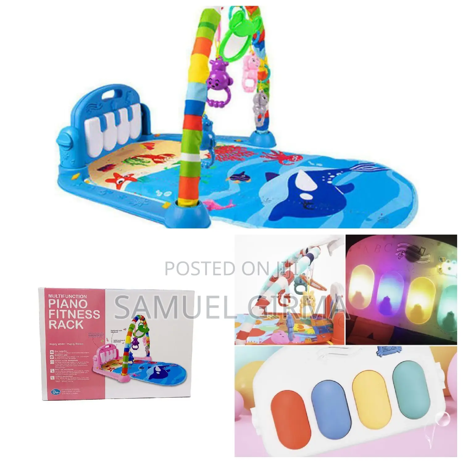 -Multifunctional Piano Fitness Rack