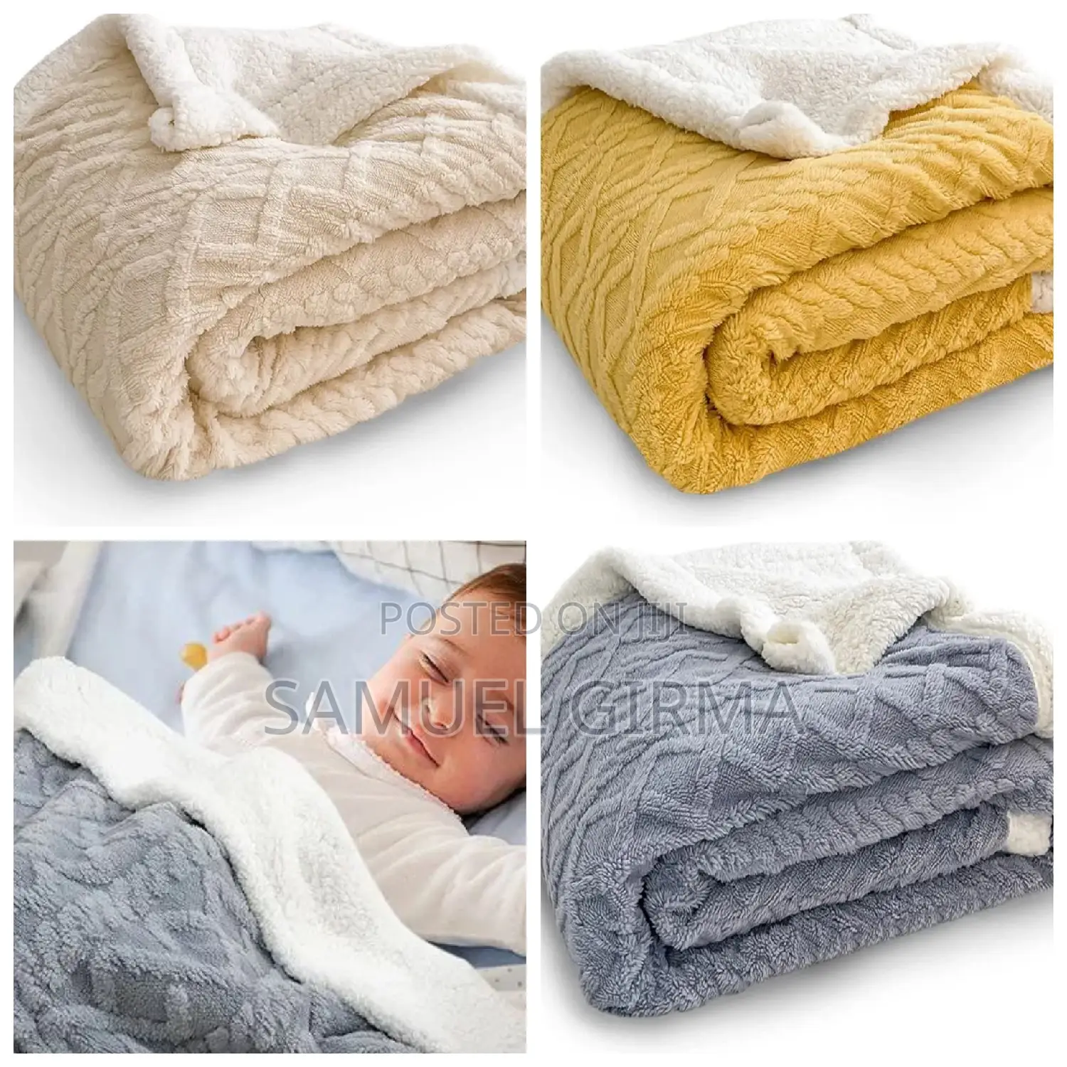 -Double Layer Kids Blanket 
 High Quality