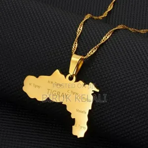 Photo - Tigray Map Necklace