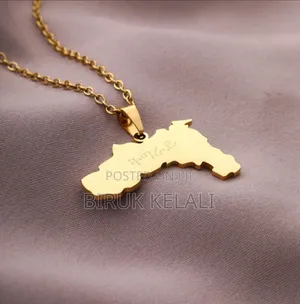Tigray Map Necklace
