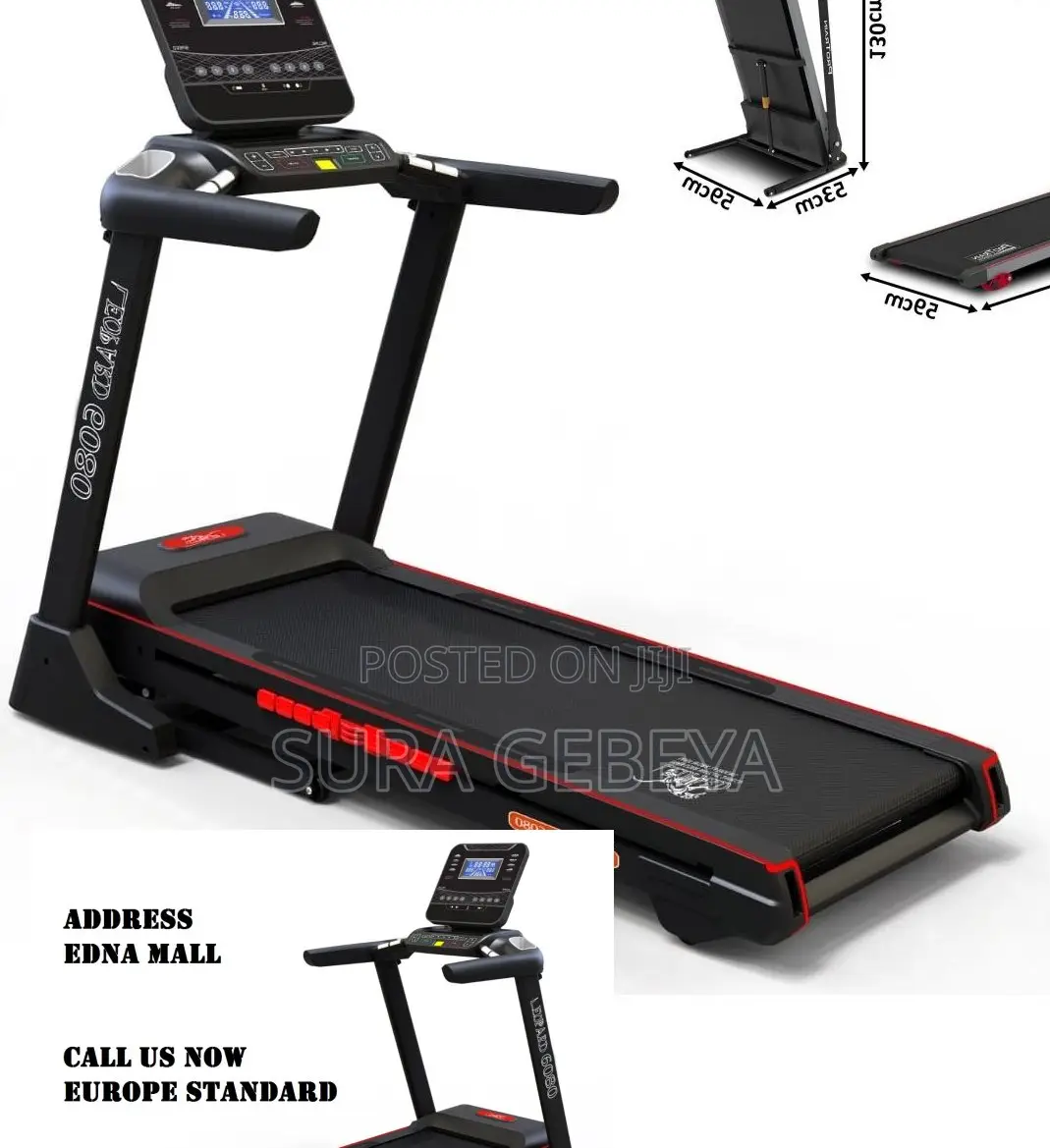 Treadmill Call Now Europe Standard Bole