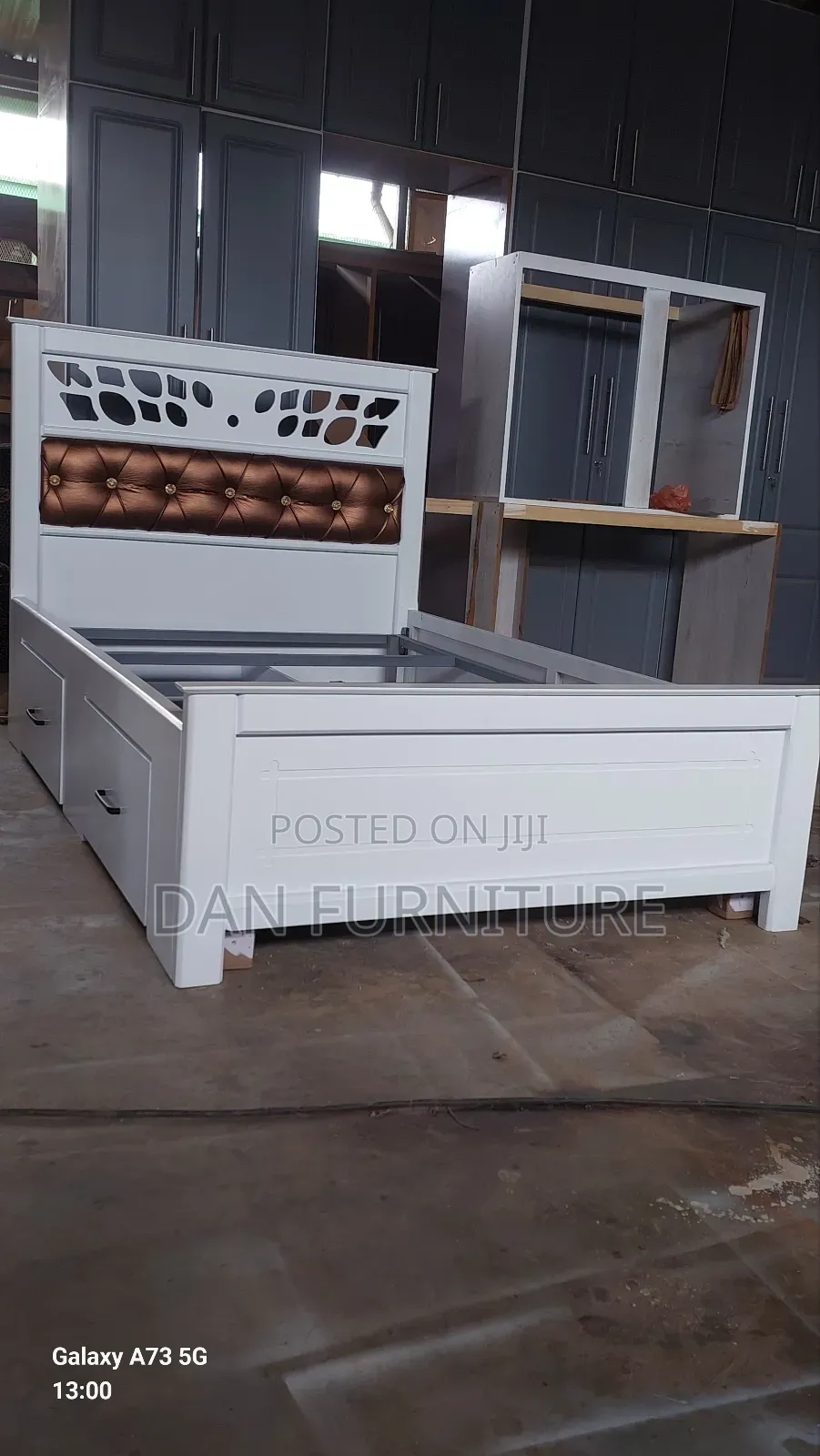 በጣም ፅድት ያለ አልጋ