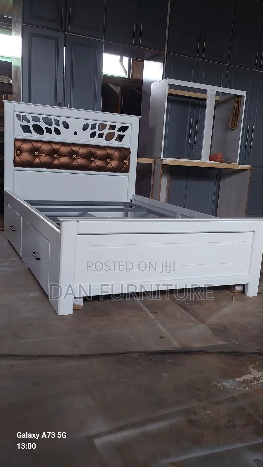 በጣም ፅድት ያለ አልጋ