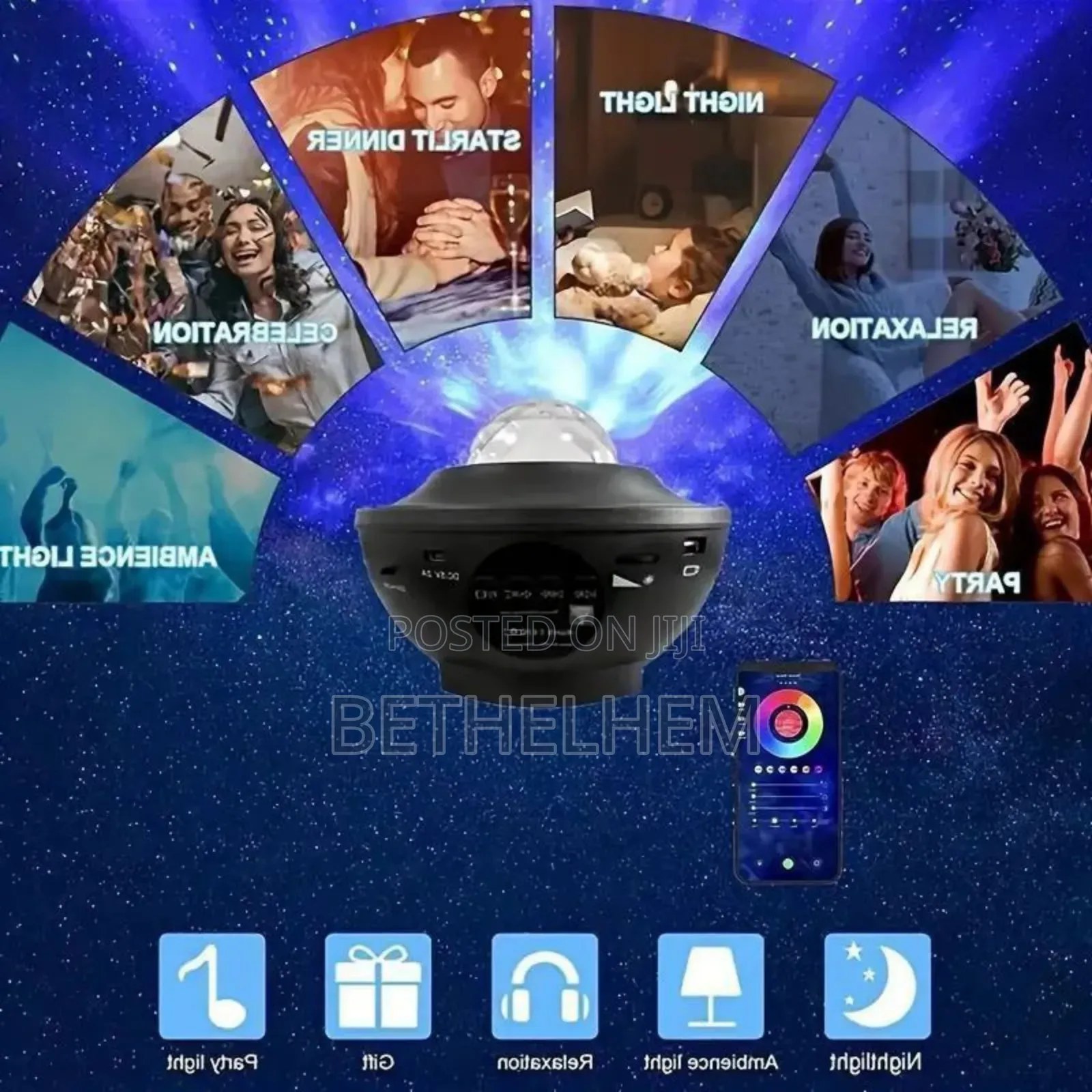 Sign LED Galaxy Projector Light