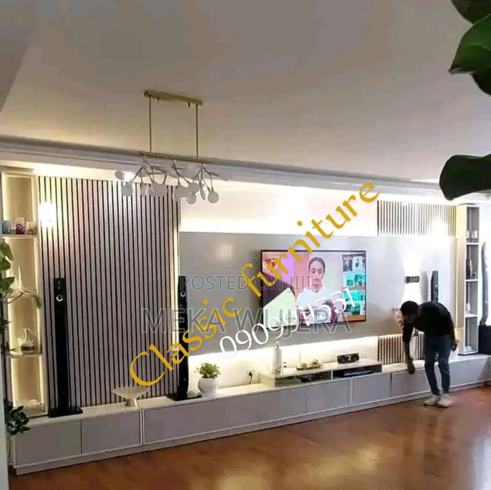 Smart Home Tv Stand Interior