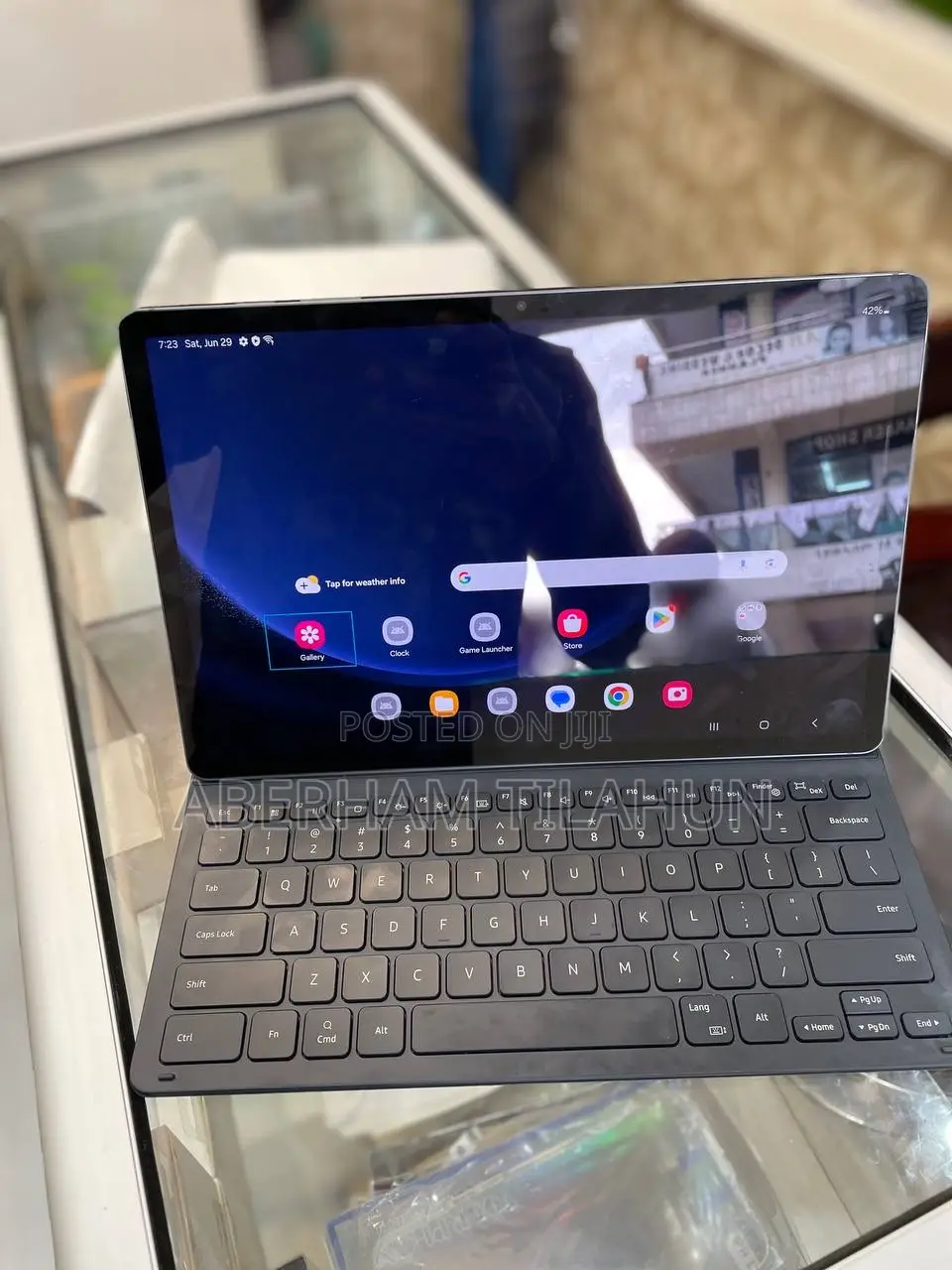 New Samsung Galaxy Tab S9 FE+ 128 GB Black