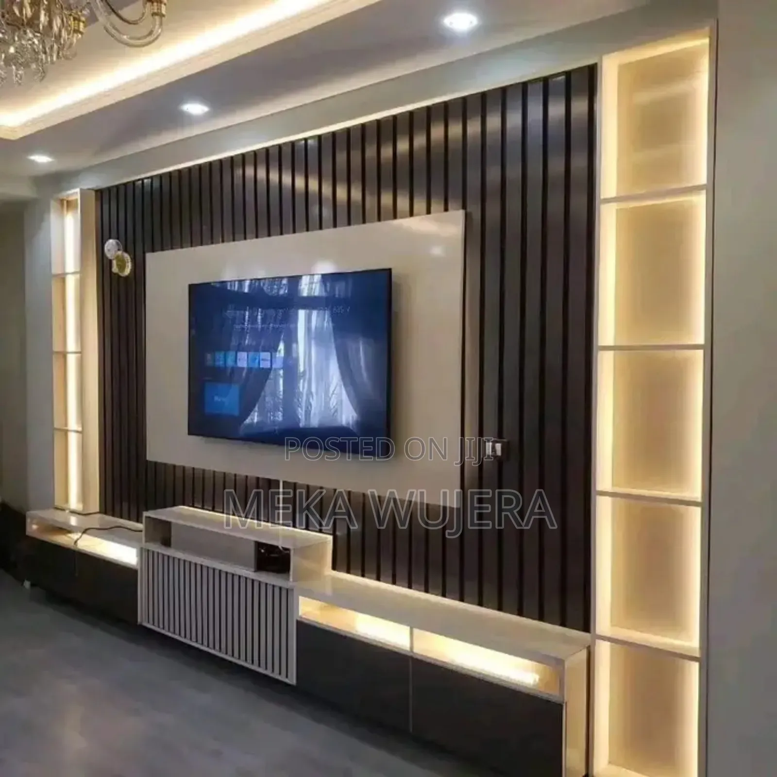 Classic Tv Stand Bedroom Interior