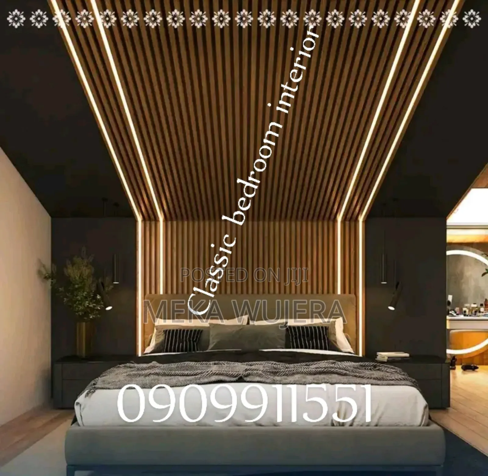 Classic Tv Stand Bedroom Interior