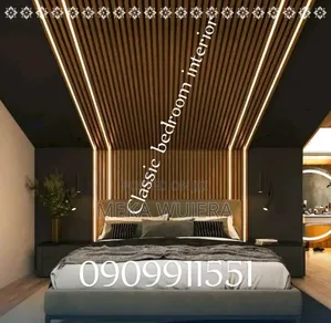 Classic Tv Stand Bedroom Interior