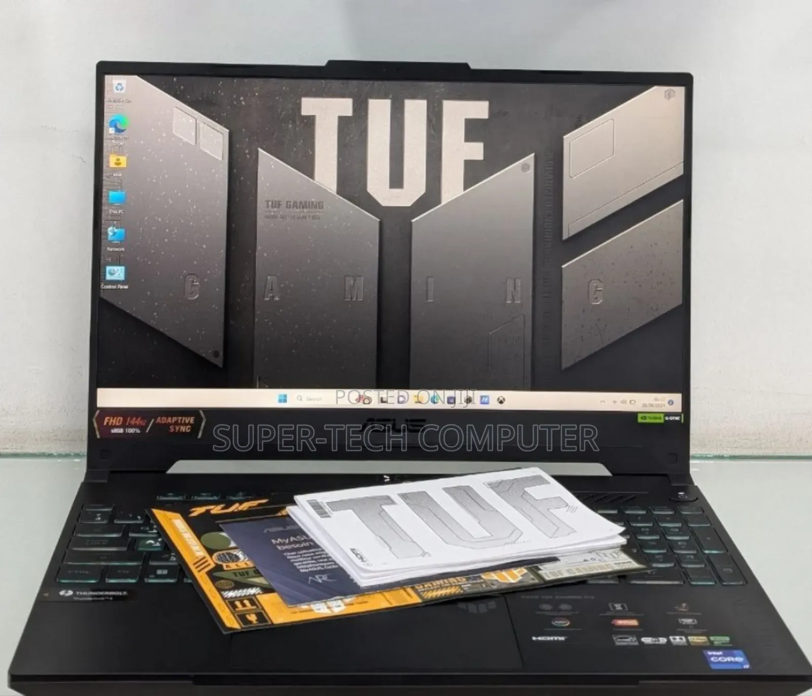 New Laptop Asus TUF Dash F15 16GB Intel Core I7 SSD 1T