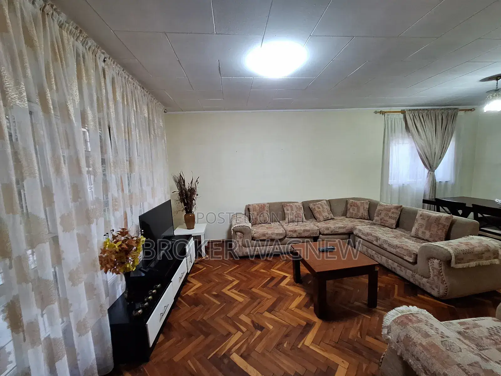 Furnished 3bdrm House in Bole for rent