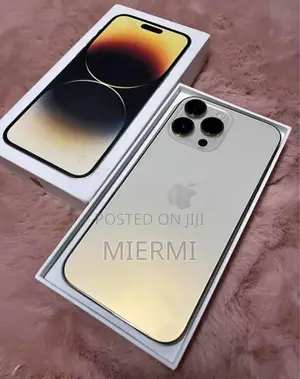 Photo - New Apple iPhone 14 Pro Max 256 GB Gold