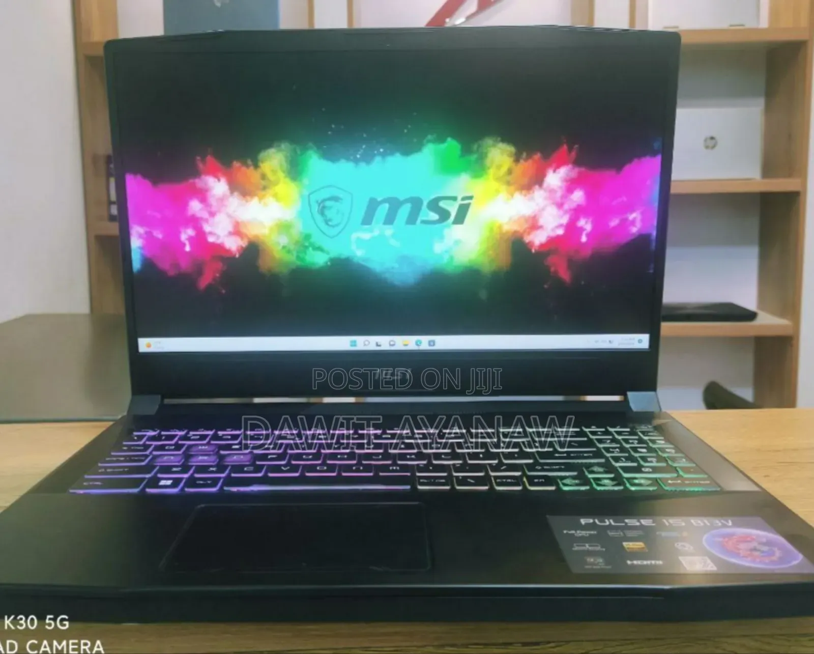New Laptop MSI Katana GF76 16GB Intel Core I7 SSD 1T