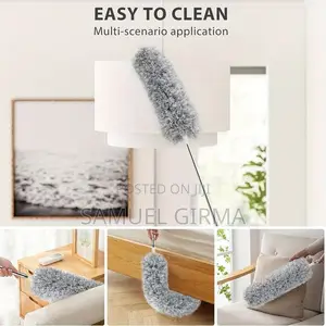 --microfiber Duster With Telescopic Extension Pole
