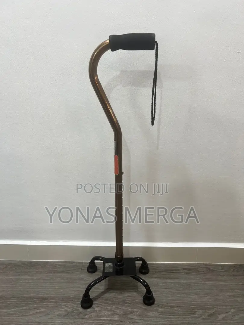 PROMO Left 1 - Quad Walking Stick|\Retractable Walking Stick