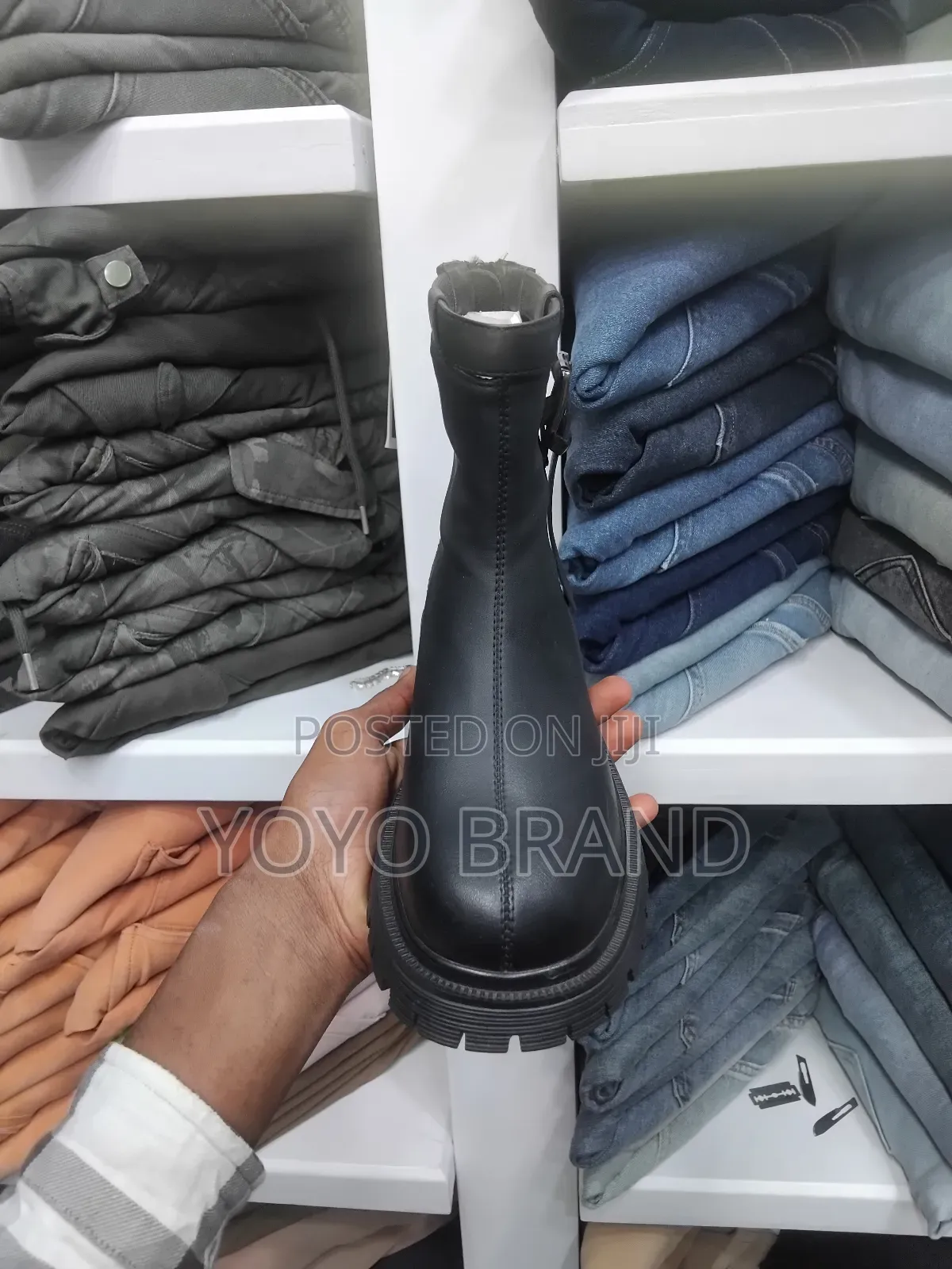 New Classic Lather Boots