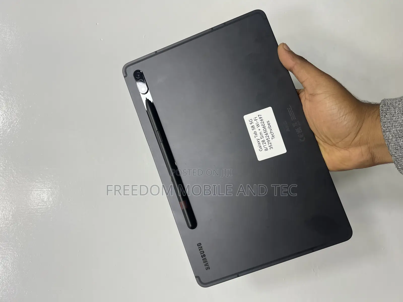 New Samsung Galaxy Tab S8 128 GB Black