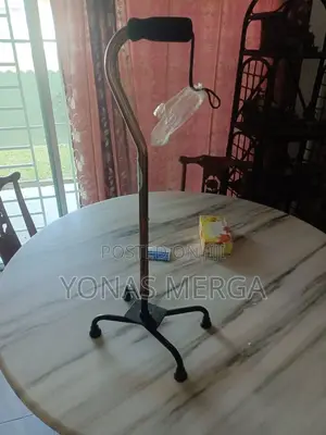 Photo - Quad Walking Stick)(≥≤Walking Cane+_ከዘራ/"Walking Atick?!ከዘራ