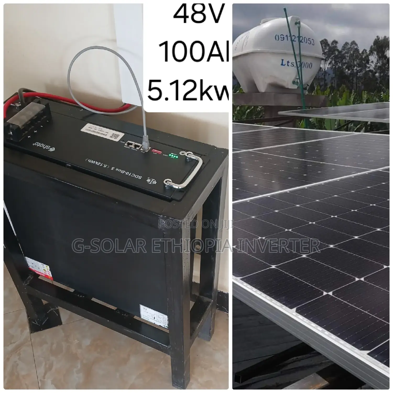 G-Power ጀነሬተርን የሚተካ በመብራት መቆራረጥ መቸገር ቀረ Inverter and Battery