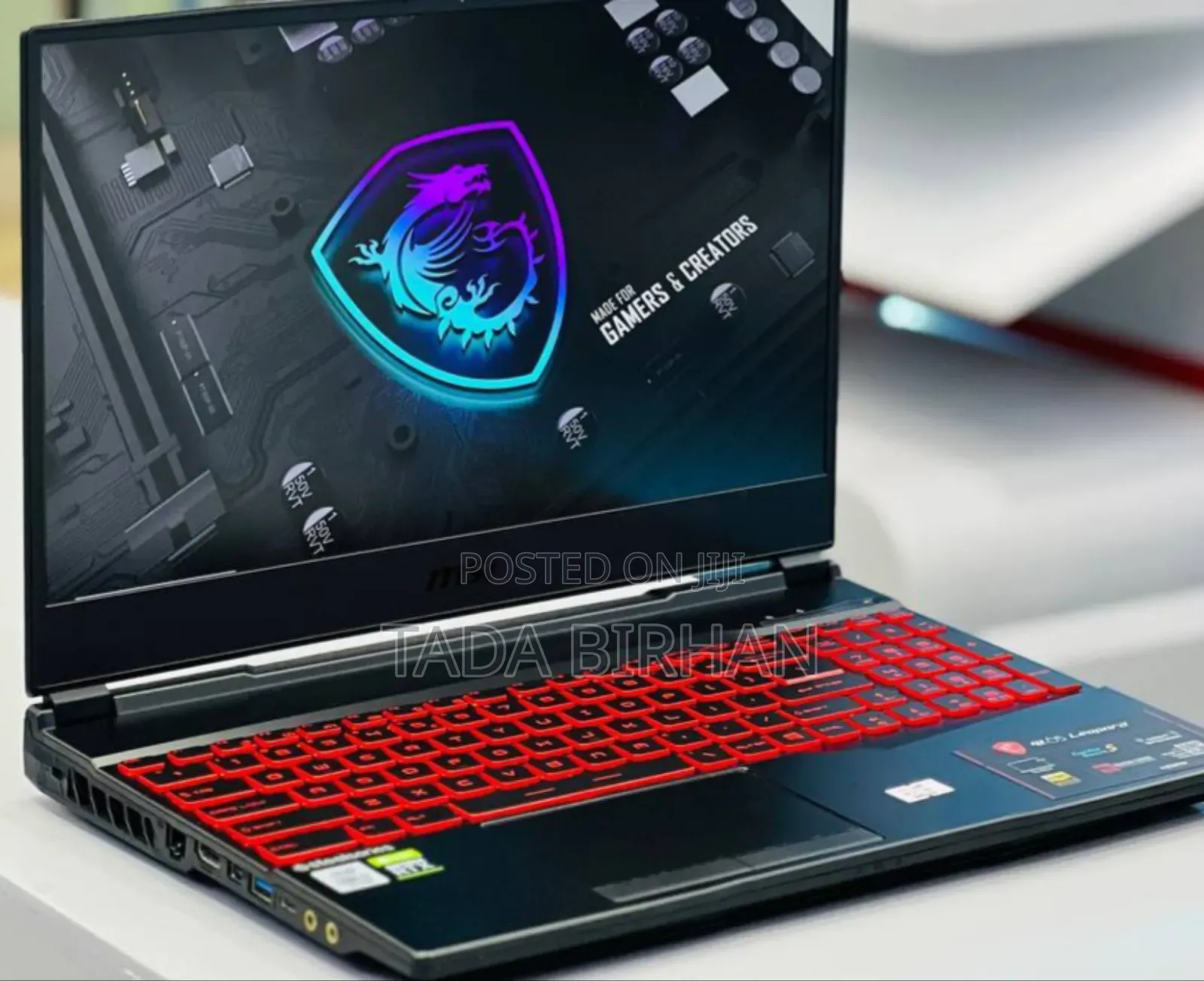 New Laptop MSI GF63 12GB Intel Core I7 SSD 512GB