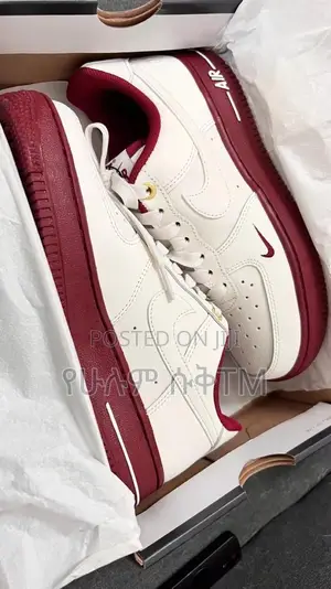 Photo - Original Nike Air Force 1 Low ‘07 Se “Team Red Sail” Shoes