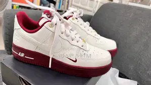 Original Nike Air Force 1 Low ‘07 Se “Team Red Sail” Shoes