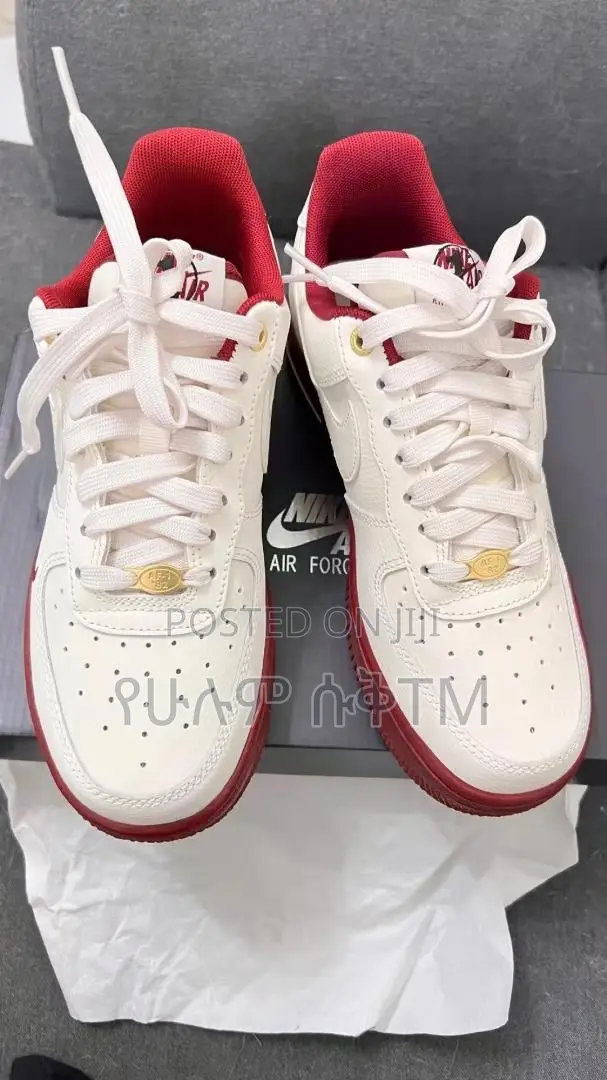 Original Nike Air Force 1 Low ‘07 Se “Team Red Sail” Shoes