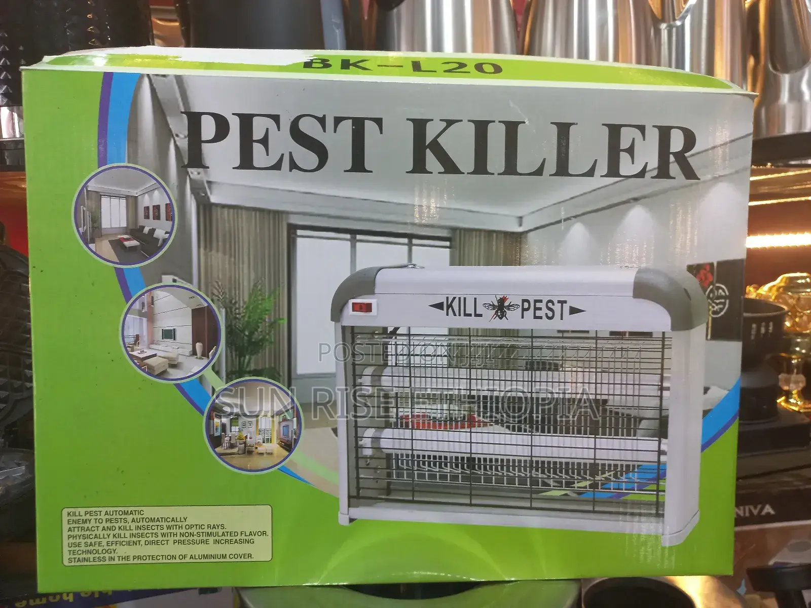 Pest Killer Bk-L20 - 2 Rows
