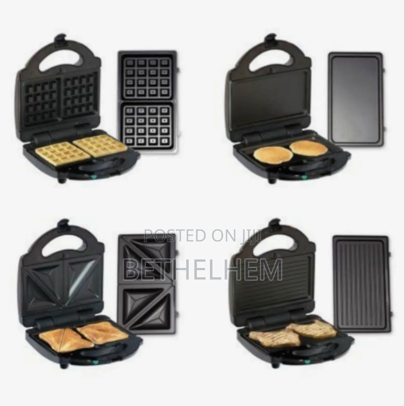 Electric Waffle Maker 5 in 1 Sandwich Maker