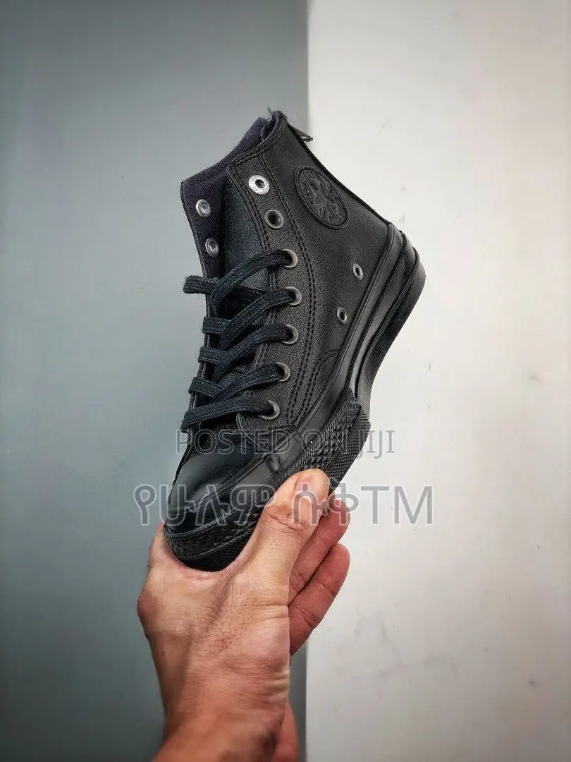 Converse Allstar Chuck 70 “Triple Black” Back Zip Shoes