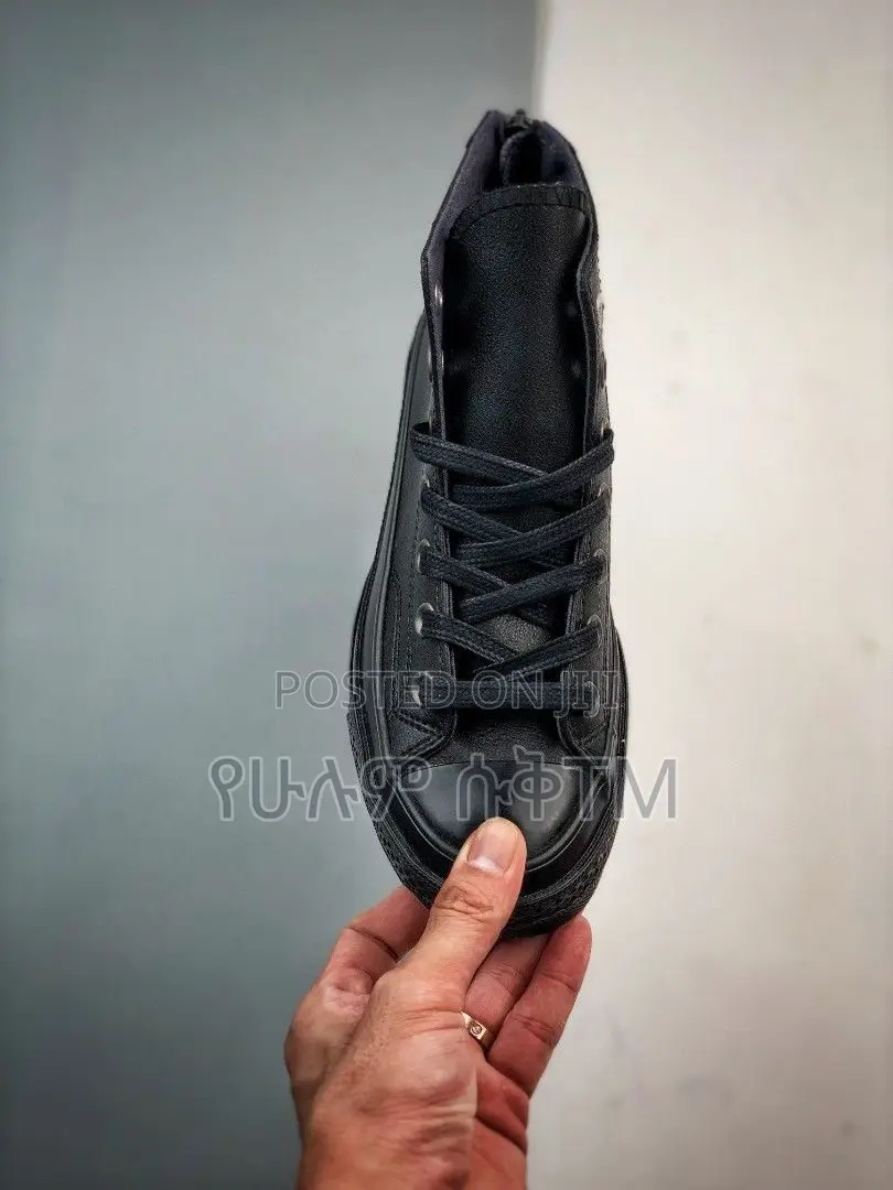 Converse Allstar Chuck 70 “Triple Black” Back Zip Shoes