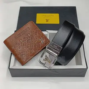 Belt and Wallet Combo