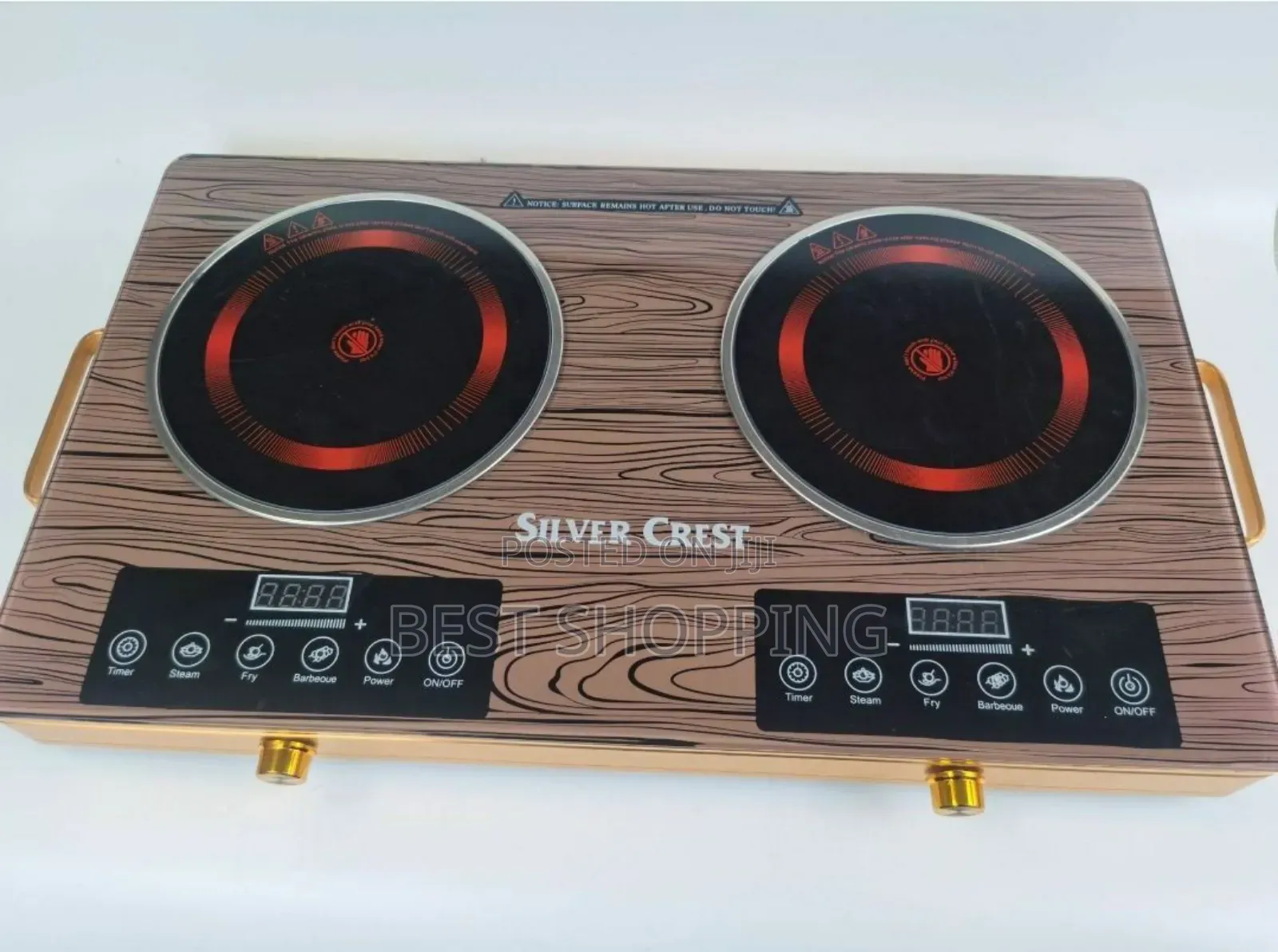 Silver Crest Ceramic Digital Double Stove