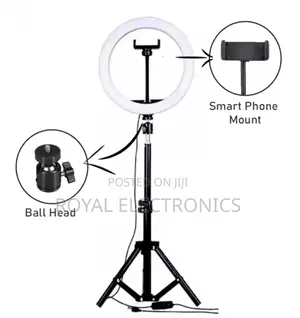 Original LJJ-36 14 Inch Ring Light With Stand - With Remote