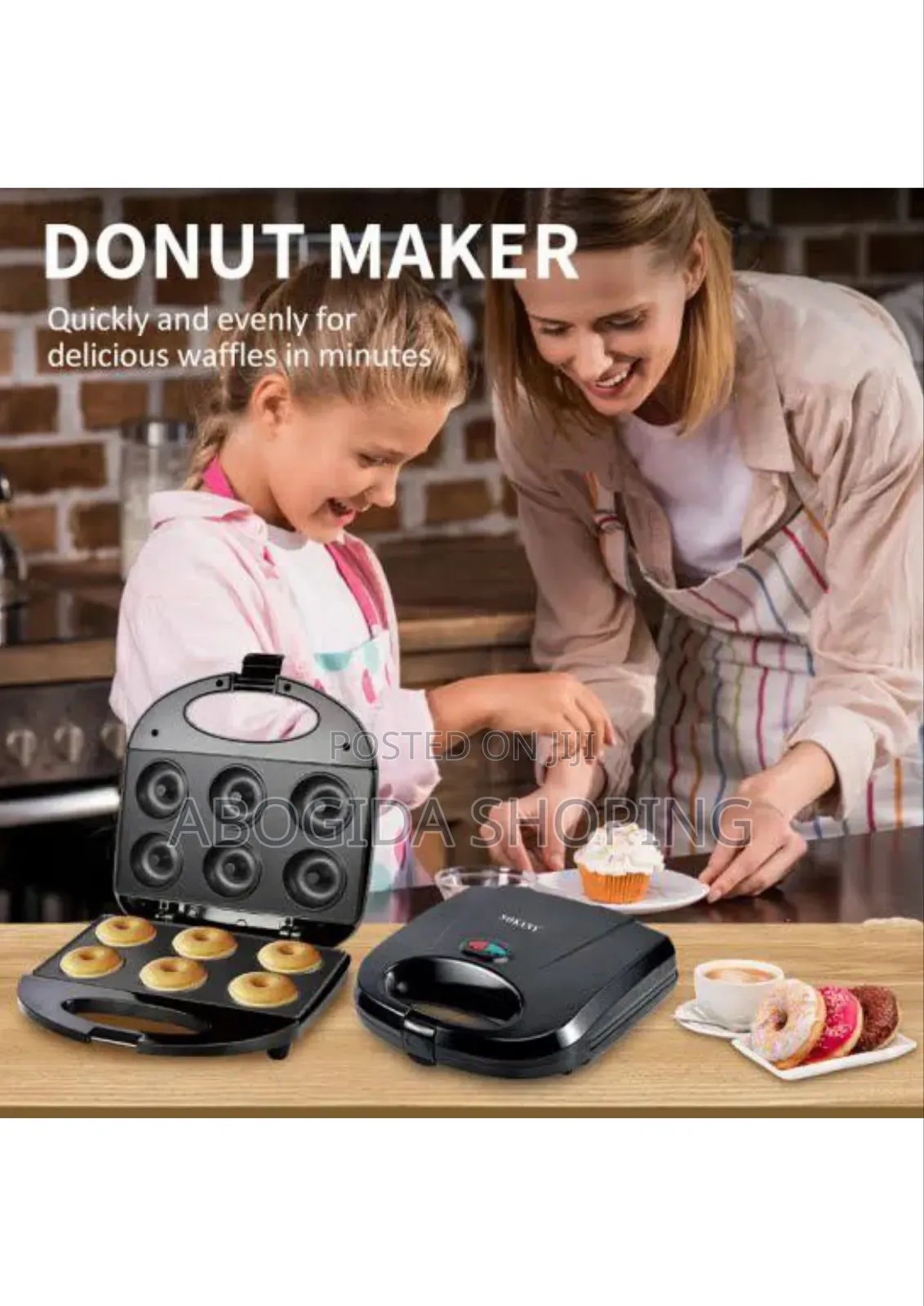 SOKANY Donut Maker
750 Watt