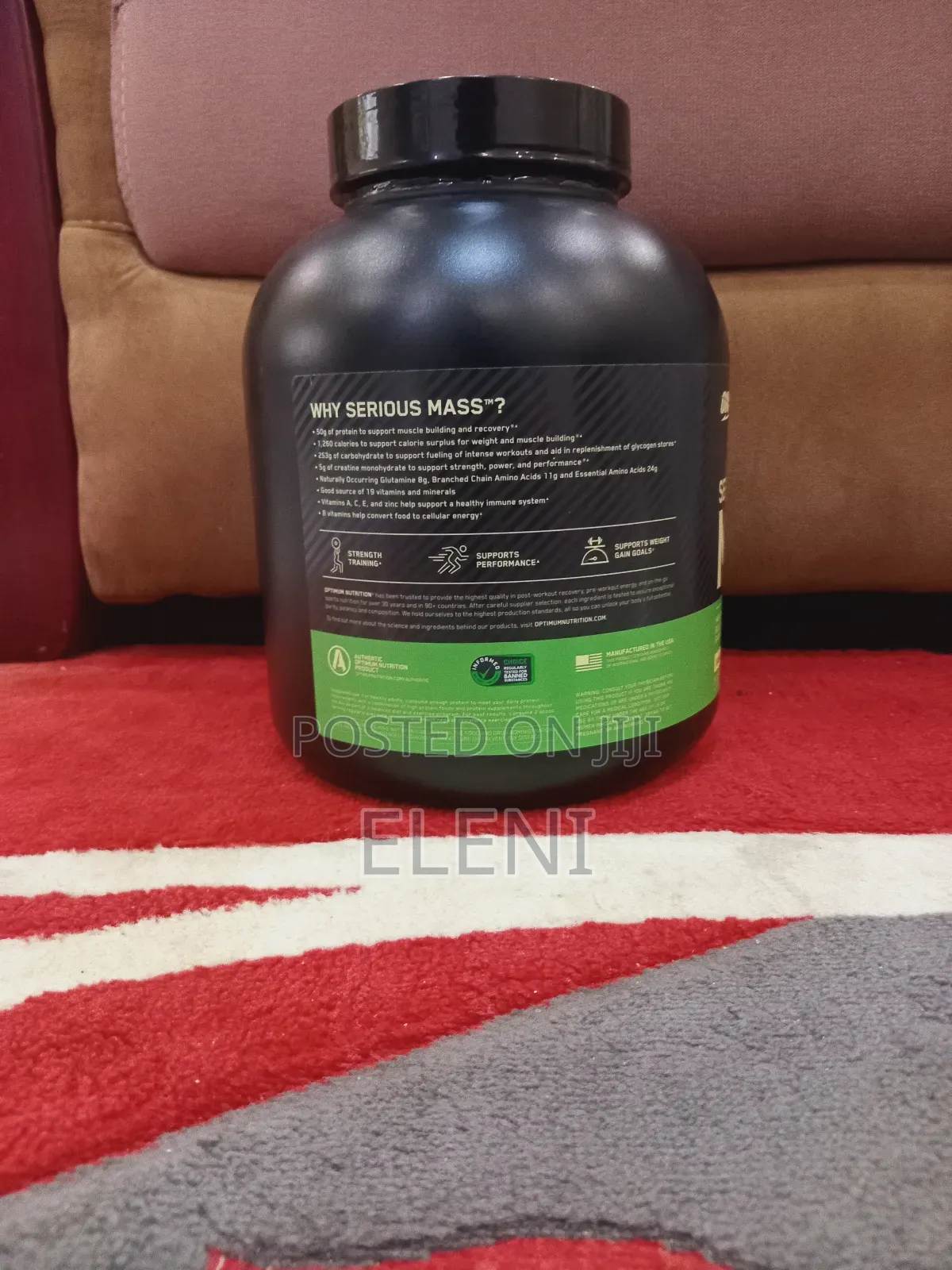 Serious Mass 2.76 Kg 100% Original