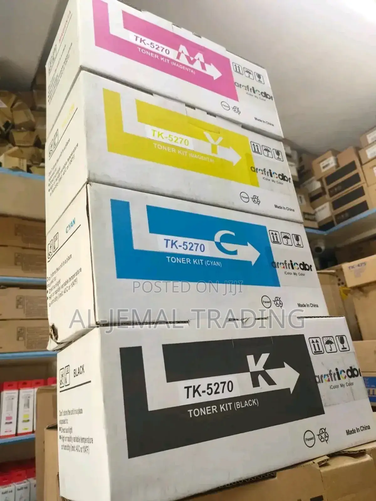 Kyocera Tk-5270 Multipack - Full Set of 4 Toner Cartridges