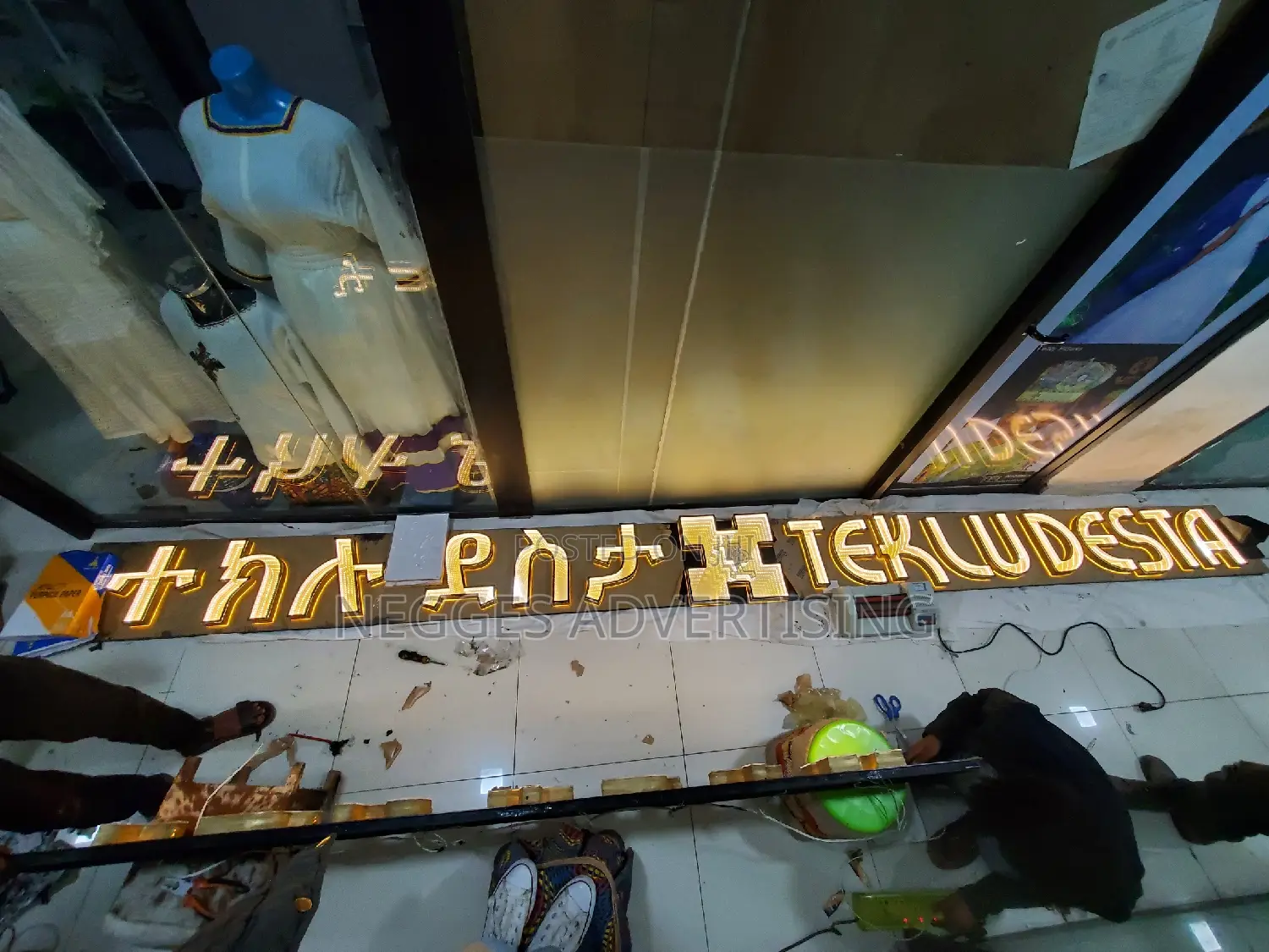 Infinity Mirror Signage