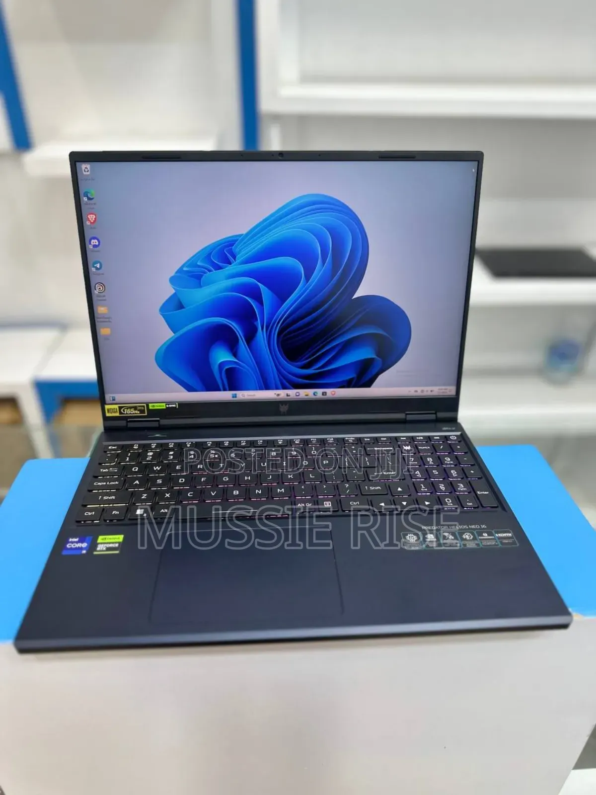 New Laptop Acer Predator Helios Neo 16 16GB Intel Core i9 SSD 1T