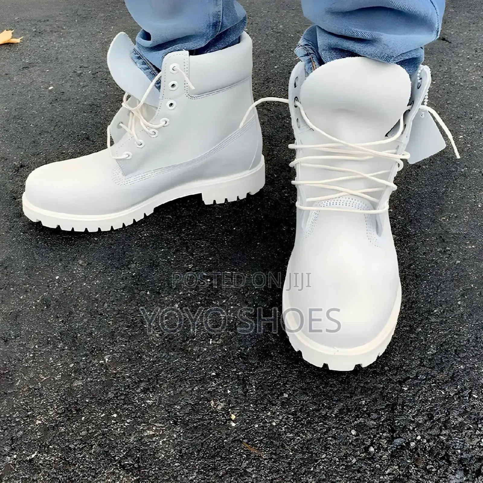 Timber Land White Fashion Shoes