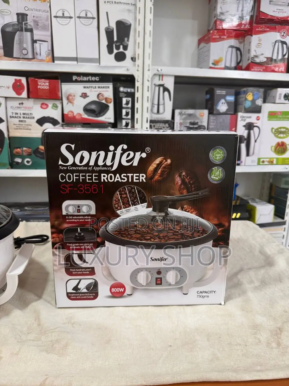 Coffee Roaster and Popcorn Maker