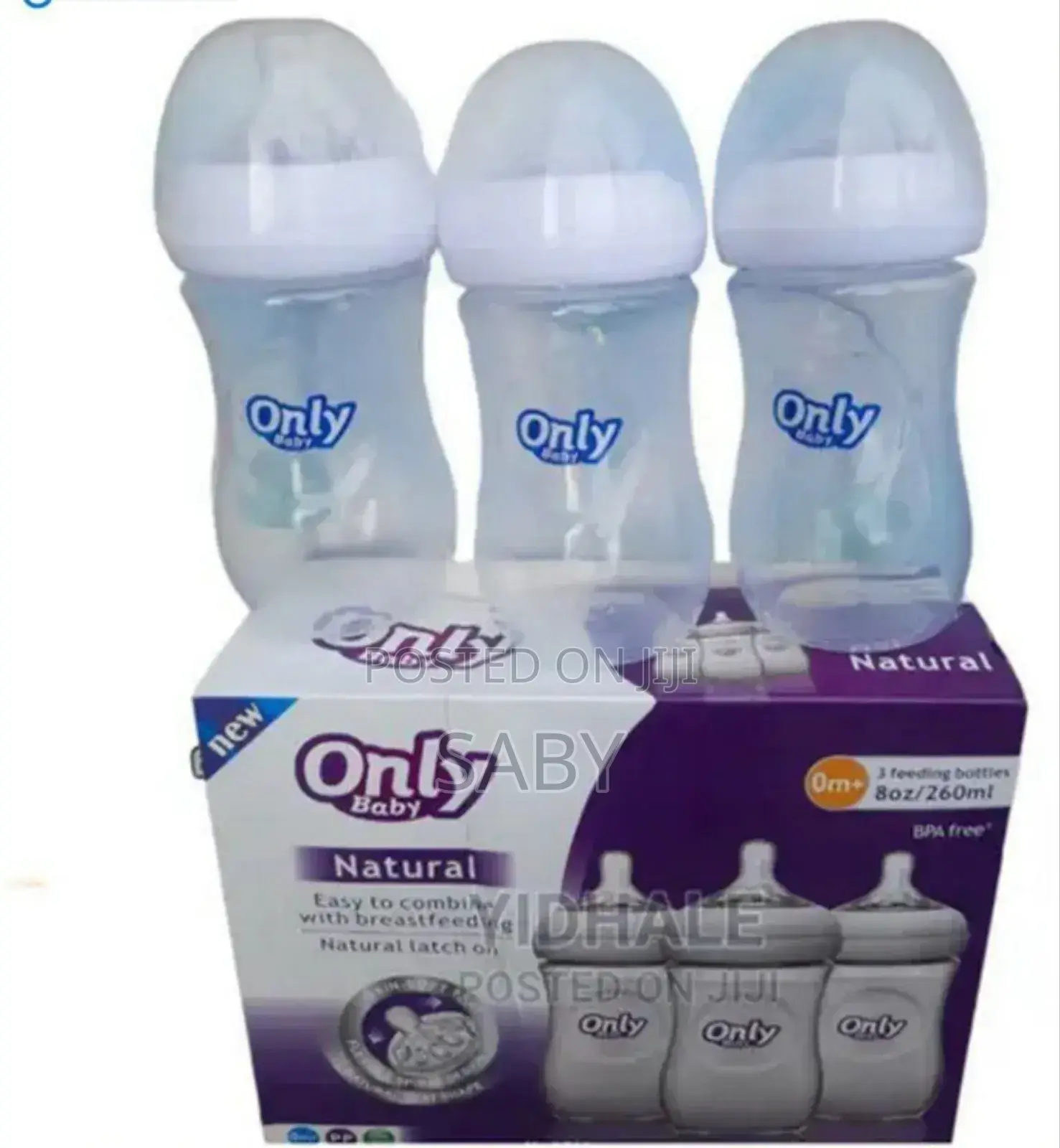 Only Baby 3pcs Feeding Bottles