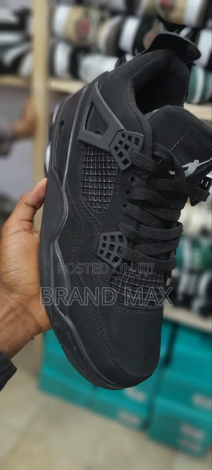 Air Jordan 4 Black Cat Master Quality